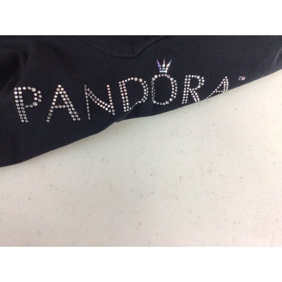 Pandora Top Blouse Crystal Encrusted Womens Small - Picture 5 of 7